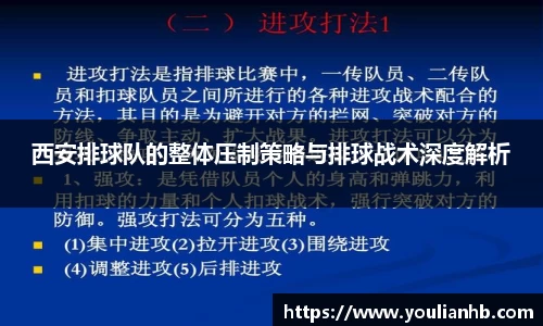西安排球队的整体压制策略与排球战术深度解析