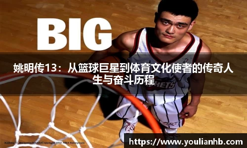 姚明传13：从篮球巨星到体育文化使者的传奇人生与奋斗历程